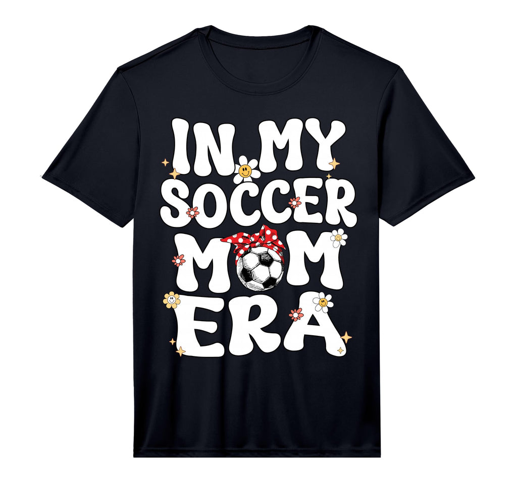 My Soccer Mom Era Groovy Mom Soccer Mama T-Shirt - Custom Art Print Unisex - T-Shirt, Sweatshirt, Hoodie