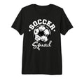Soccer Squad Soccer Ball Distressed T-Shirt - Casual Everyday Wear Unisex - T-Shirt, Sweatshirt, Hoodie