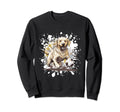Labrador Dog Playing Soccer Funny Sweatshirt - Unique Graphic for Adults - T-Shirt, Sweatshirt, Hoodie