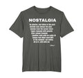 Nostalgia Acronym Memory Lane Moment T-Shirt - Trendy Graphic Unisex - T-Shirt, Sweatshirt, Hoodie