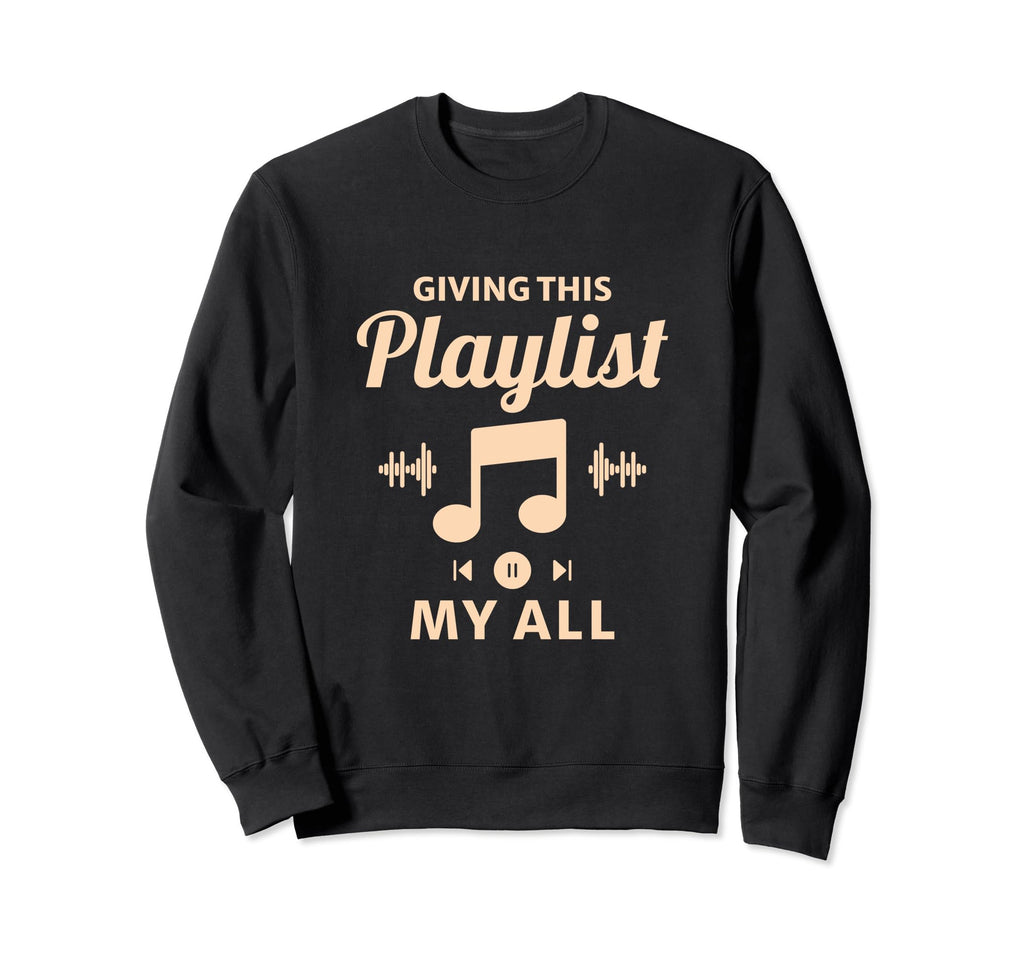 Rap Lover Old School Playlist Korean Sweatshirt - Minimalist Print Unisex - T-Shirt, Sweatshirt, Hoodie