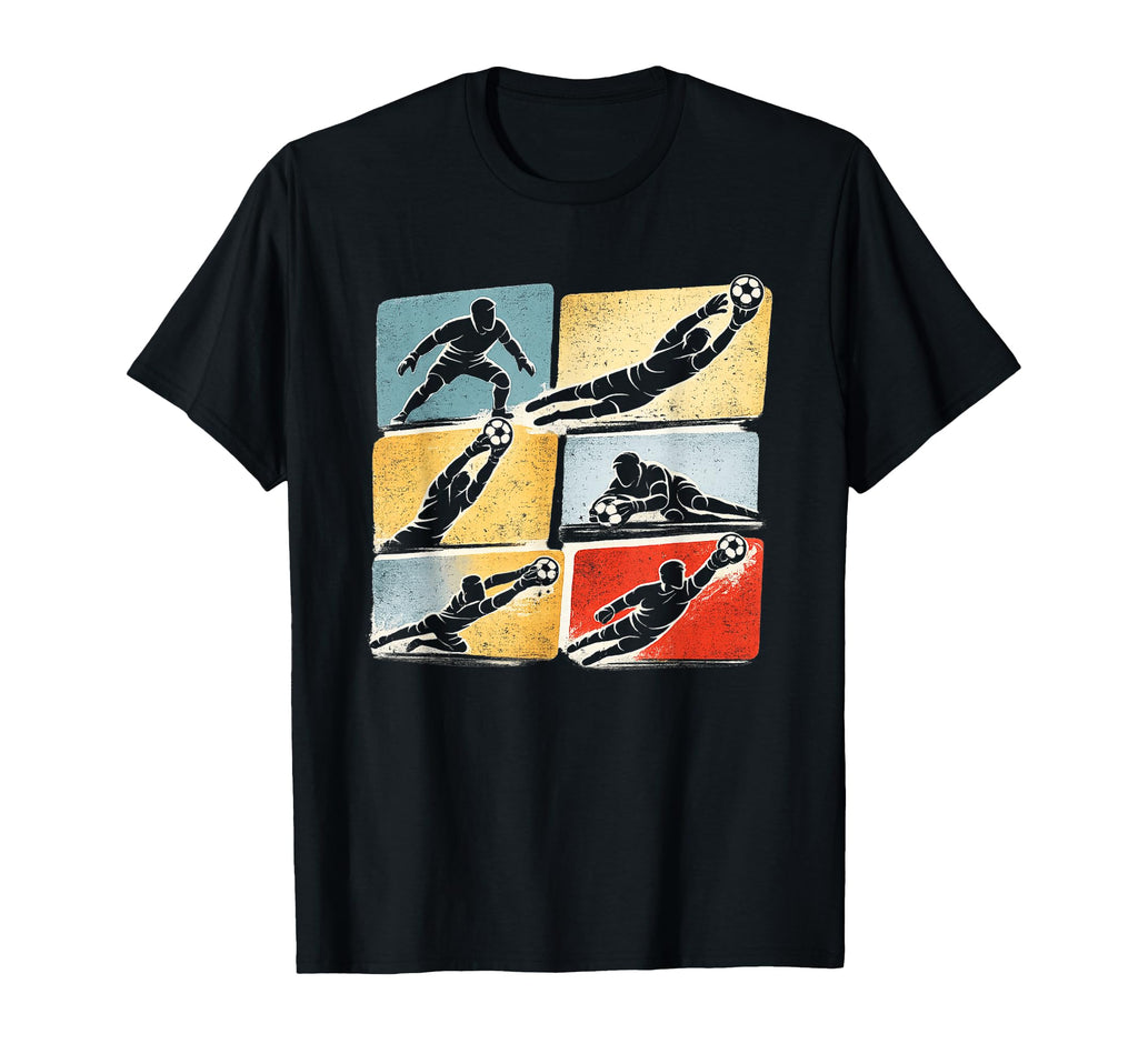 Soccer Goalie Making Saves T-Shirt - Unique Graphic Men Women - T-Shirt, Sweatshirt, Hoodie
