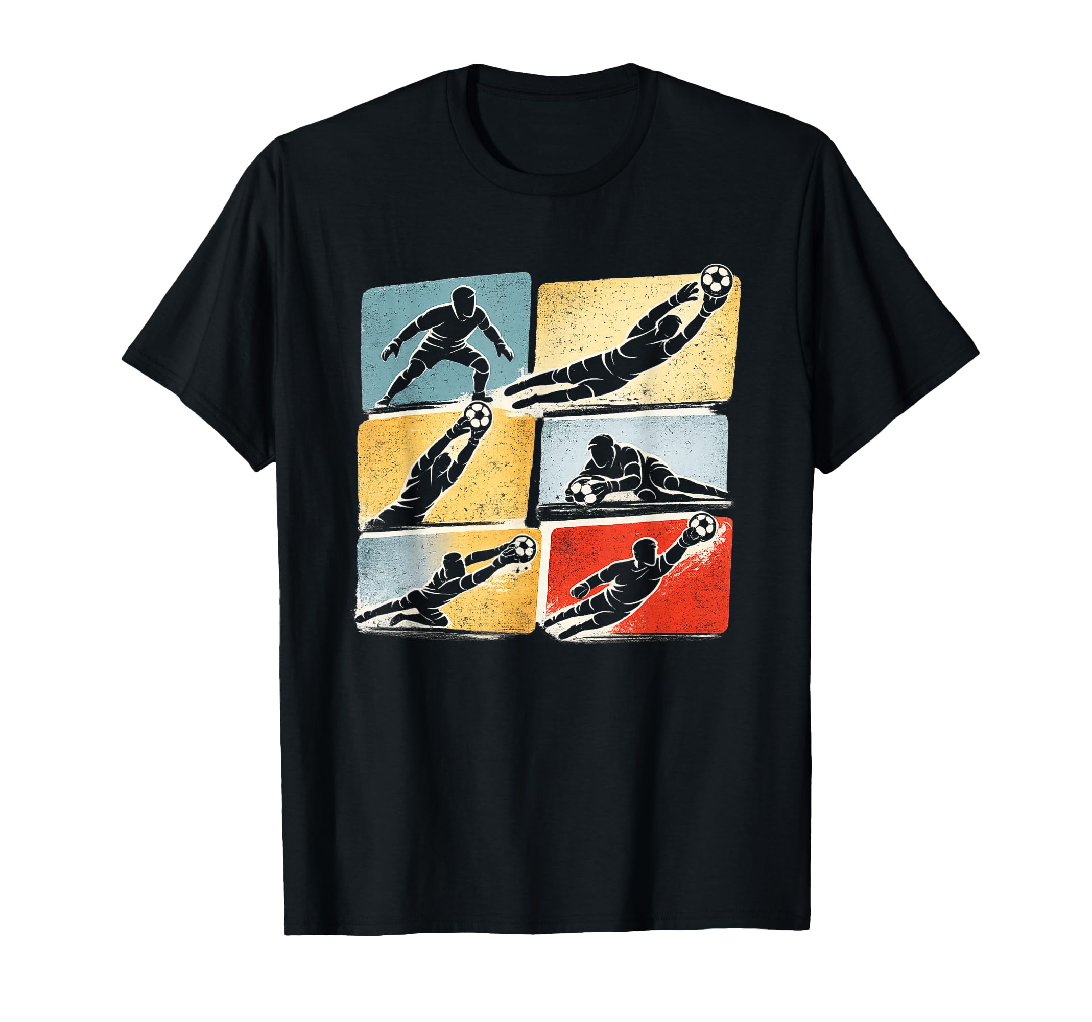 Soccer Goalie Making Saves T-Shirt - Unique Graphic Men Women - T-Shirt, Sweatshirt, Hoodie