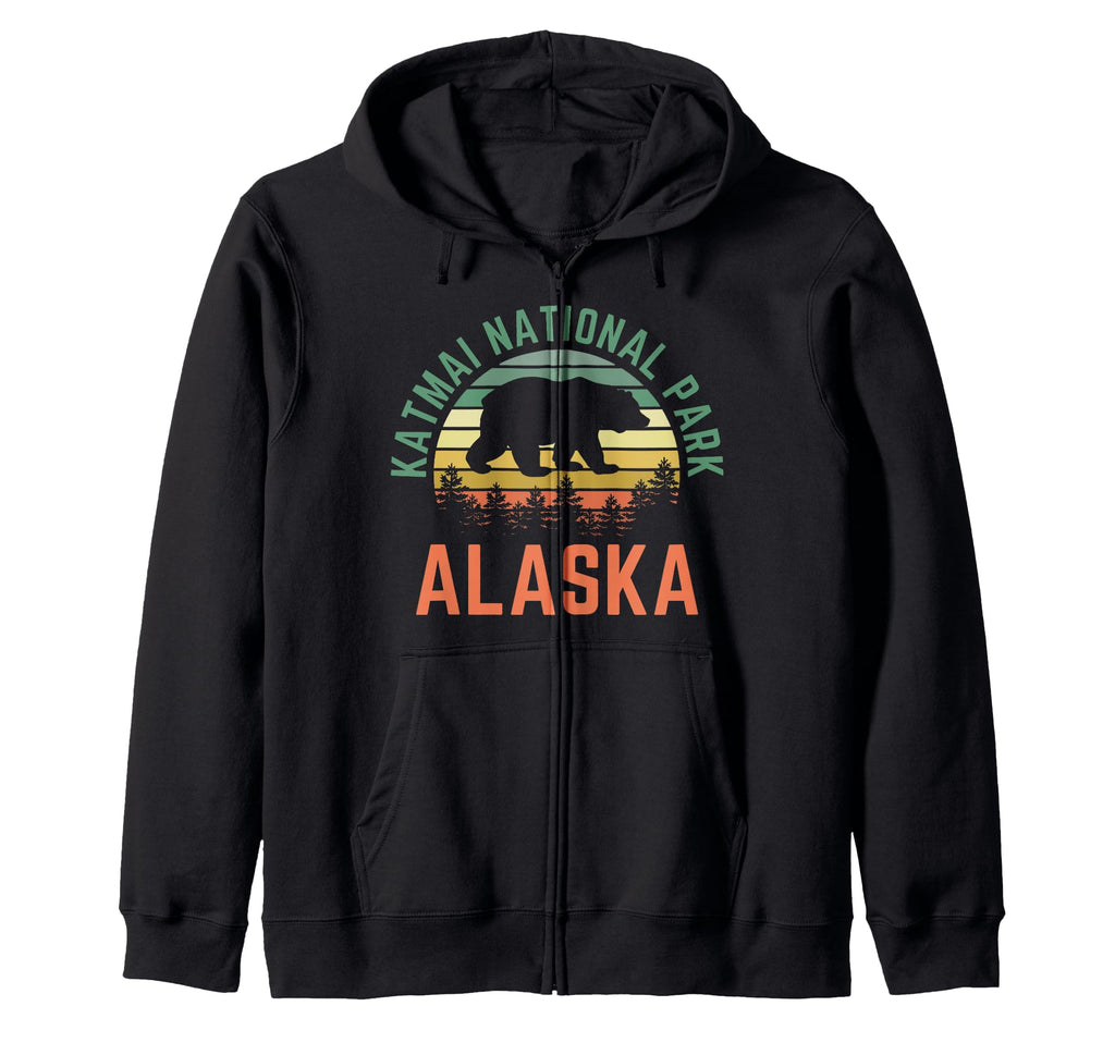 Katmai National Park Alaska Usa Sweatshirt - Aesthetic Graphic Men Women - T-Shirt, Sweatshirt, Hoodie