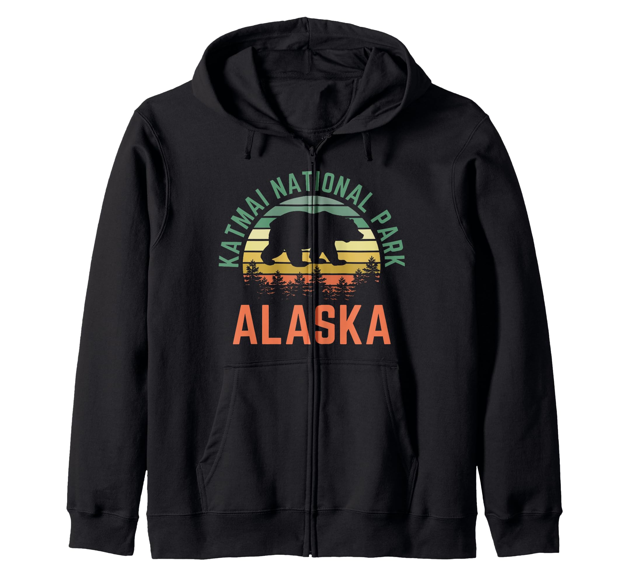 Katmai National Park Alaska Usa Sweatshirt - Aesthetic Graphic Men Women - T-Shirt, Sweatshirt, Hoodie