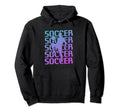 Soccer Player Hoodie - Aesthetic Graphic for Adults - T-Shirt, Sweatshirt, Hoodie