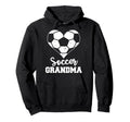 Soccer Grandma Heart Funny Soccer Hoodie - Unique Graphic Men Women - T-Shirt, Sweatshirt, Hoodie