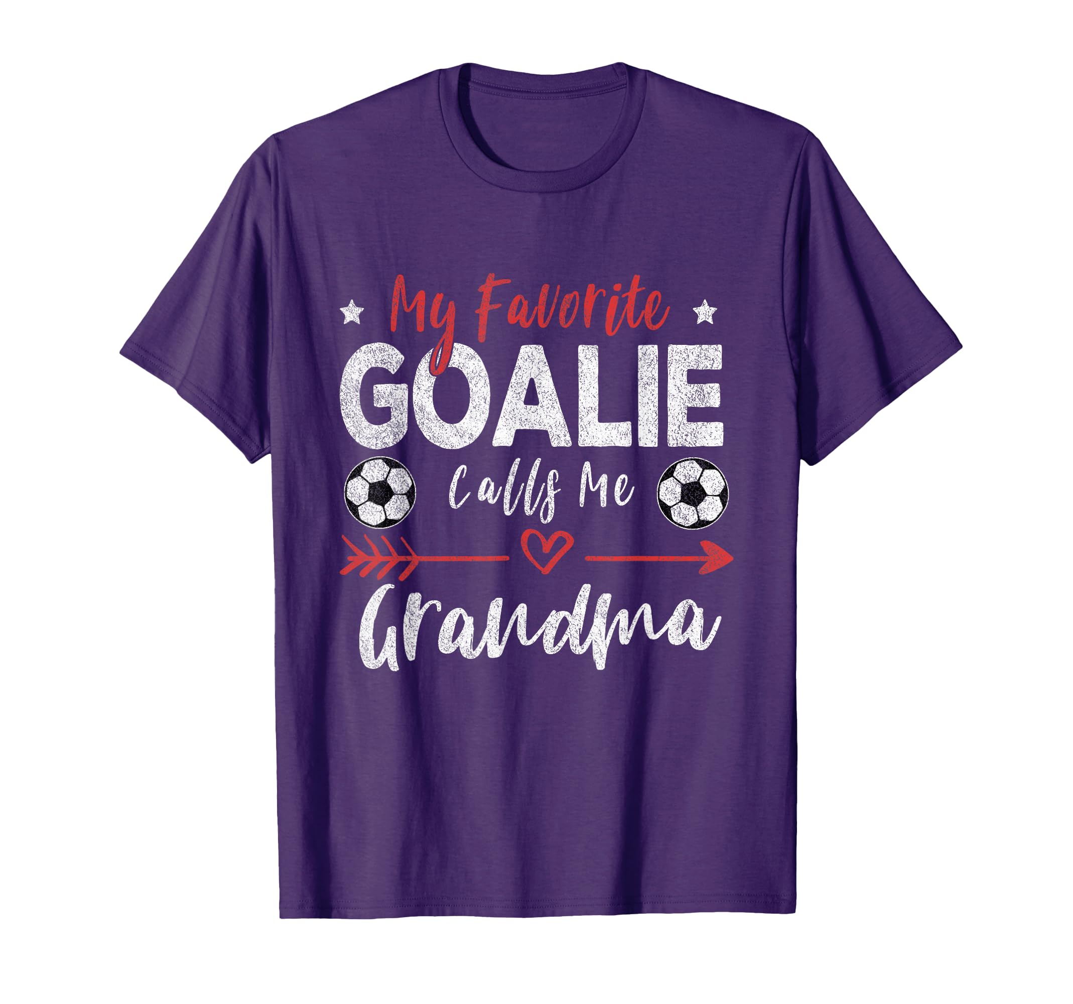 My Favorite Goalie Calls Me Grandma T-Shirt - Custom Art Print Unisex - T-Shirt, Sweatshirt, Hoodie