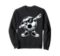 Funny Dabbing Dab Soccer Player Ball Sweatshirt - Minimalist Print Unisex - T-Shirt, Sweatshirt, Hoodie