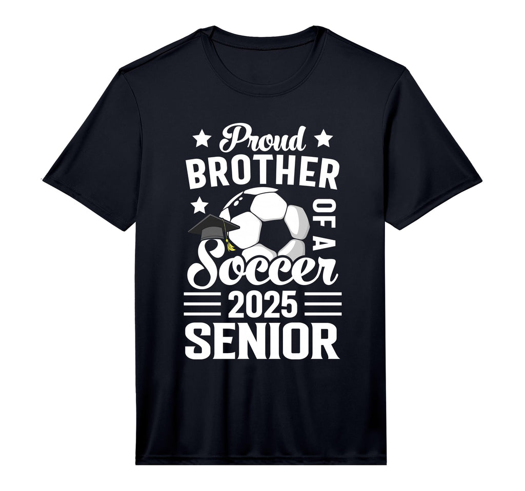 Proud Brother Soccer Senior Class 2025 T-Shirt - Graphic Print Men Women - T-Shirt, Sweatshirt, Hoodie