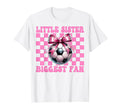 Soccer Sister Soccer Coquette Little T-Shirt - Casual Everyday Wear Unisex - T-Shirt, Sweatshirt, Hoodie