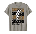 Soccer Mama Leopard Soccer Mom Soccer T-Shirt - Custom Art Print Men Women - T-Shirt, Sweatshirt, Hoodie