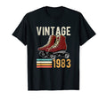 Funny 1983 Roller Skate 39Th Birthday T-Shirt - Unique Graphic for Adults - T-Shirt, Sweatshirt, Hoodie