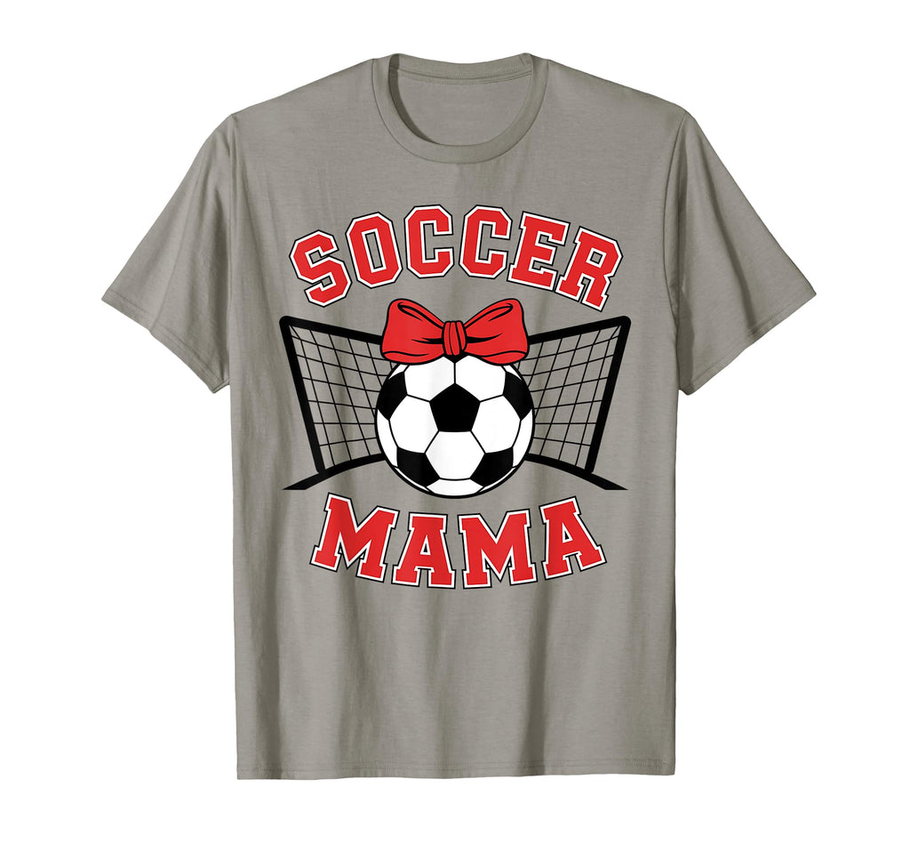 Soccer Mama Coquette Bow Soccer Mom T-Shirt - Custom Art Print for Adults - T-Shirt, Sweatshirt, Hoodie