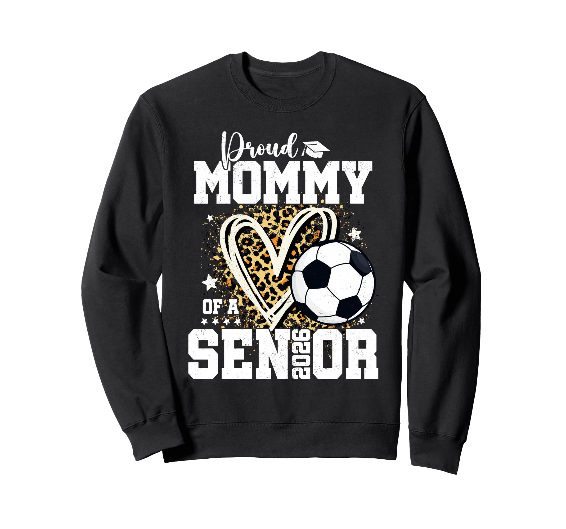 Proud Mommy 2026 Senior Soccer Sweatshirt - Trendy Graphic for Adults - T-Shirt, Sweatshirt, Hoodie