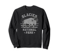 Glacier National Park Us Glacier Sweatshirt - Unique Graphic Men Women - T-Shirt, Sweatshirt, Hoodie