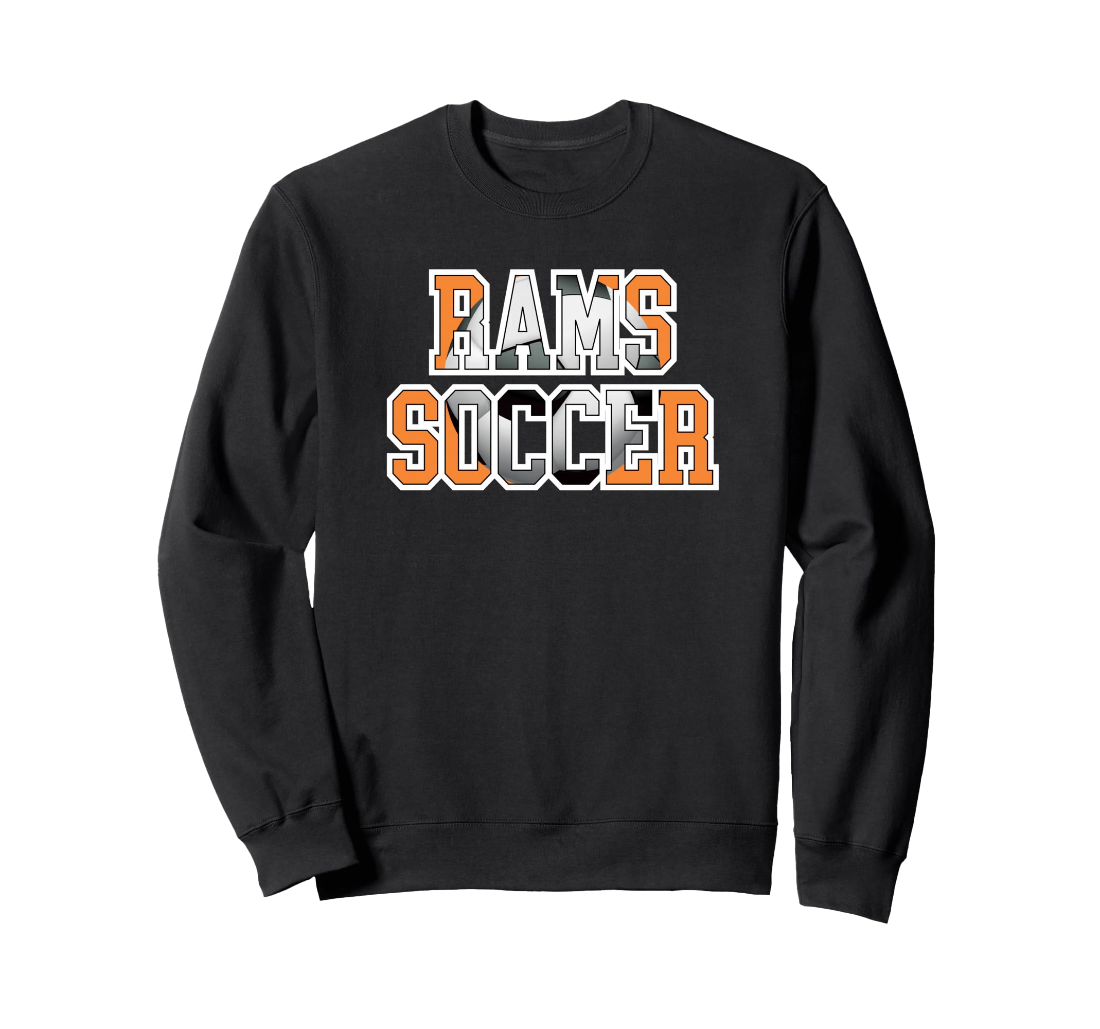 Rams Soccer Mom Game Day Sweatshirt - Casual Everyday Wear Men Women - T-Shirt, Sweatshirt, Hoodie