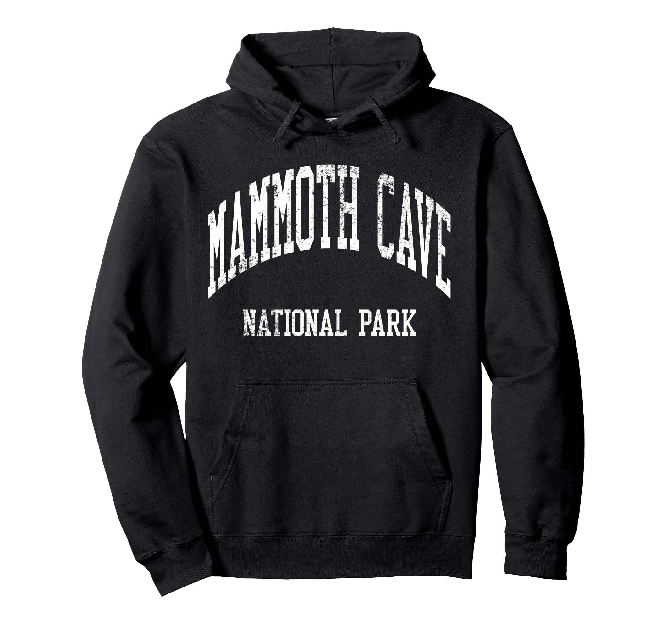 Mammoth Cave National Park 70S College Hoodie - Aesthetic Graphic Unisex - T-Shirt, Sweatshirt, Hoodie