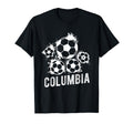 Columbia Colombia Soccer Athlete T-Shirt - Novelty Apparel for Adults - T-Shirt, Sweatshirt, Hoodie