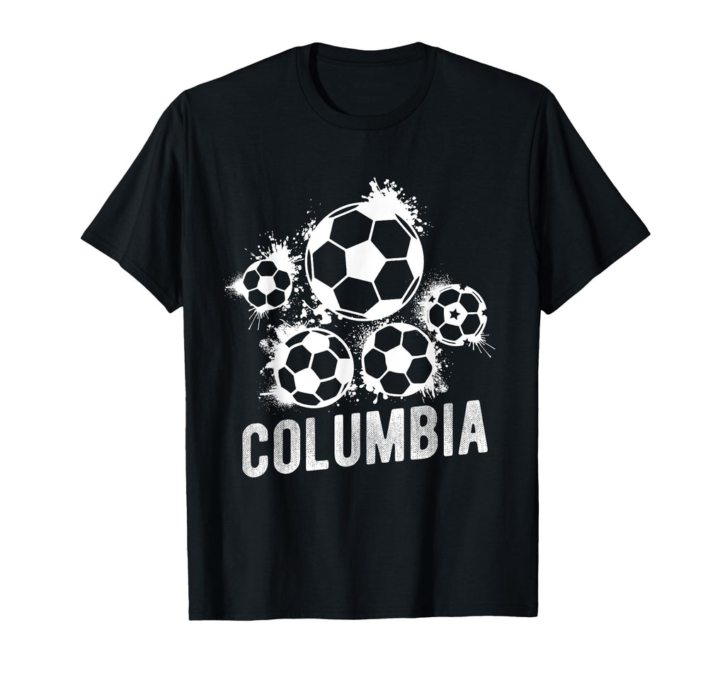 Columbia Colombia Soccer Athlete T-Shirt - Custom Art Print Unisex - T-Shirt, Sweatshirt, Hoodie