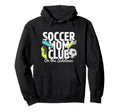Soccer Mom Club Sidelines Pride Hoodie - Aesthetic Graphic Unisex - T-Shirt, Sweatshirt, Hoodie