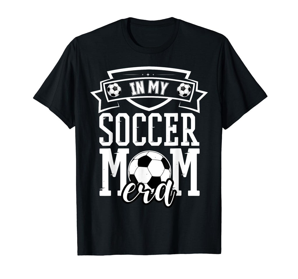 My Soccer Mom Era Groovy Soccer T-Shirt - Custom Art Print for Adults - T-Shirt, Sweatshirt, Hoodie