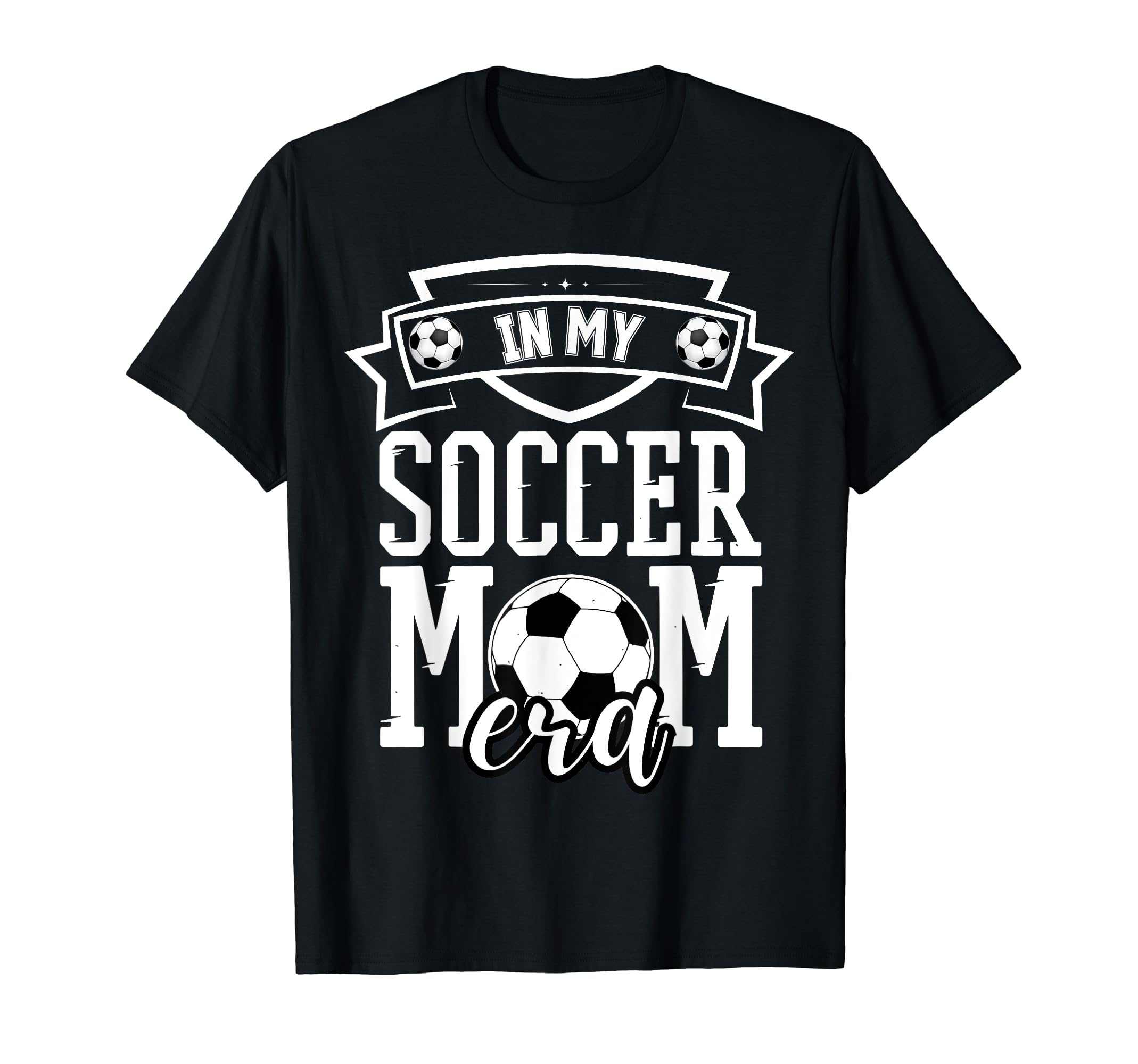 My Soccer Mom Era Groovy Soccer T-Shirt - Aesthetic Graphic for Adults - T-Shirt, Sweatshirt, Hoodie