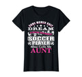 Womens Soccer Proud Soccer Aunt Soccer T-Shirt - Trendy Graphic Unisex - T-Shirt, Sweatshirt, Hoodie