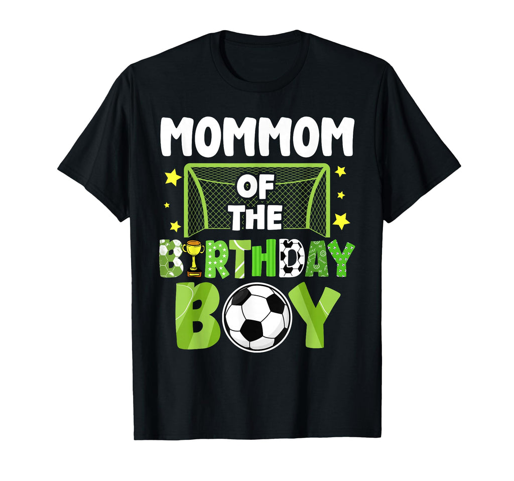 Soccer Mommom Birthday Party Soccer T-Shirt - Trendy Graphic Men Women - T-Shirt, Sweatshirt, Hoodie