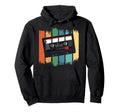 Cassette Tape Music Hoodie - Minimalist Print Unisex - T-Shirt, Sweatshirt, Hoodie