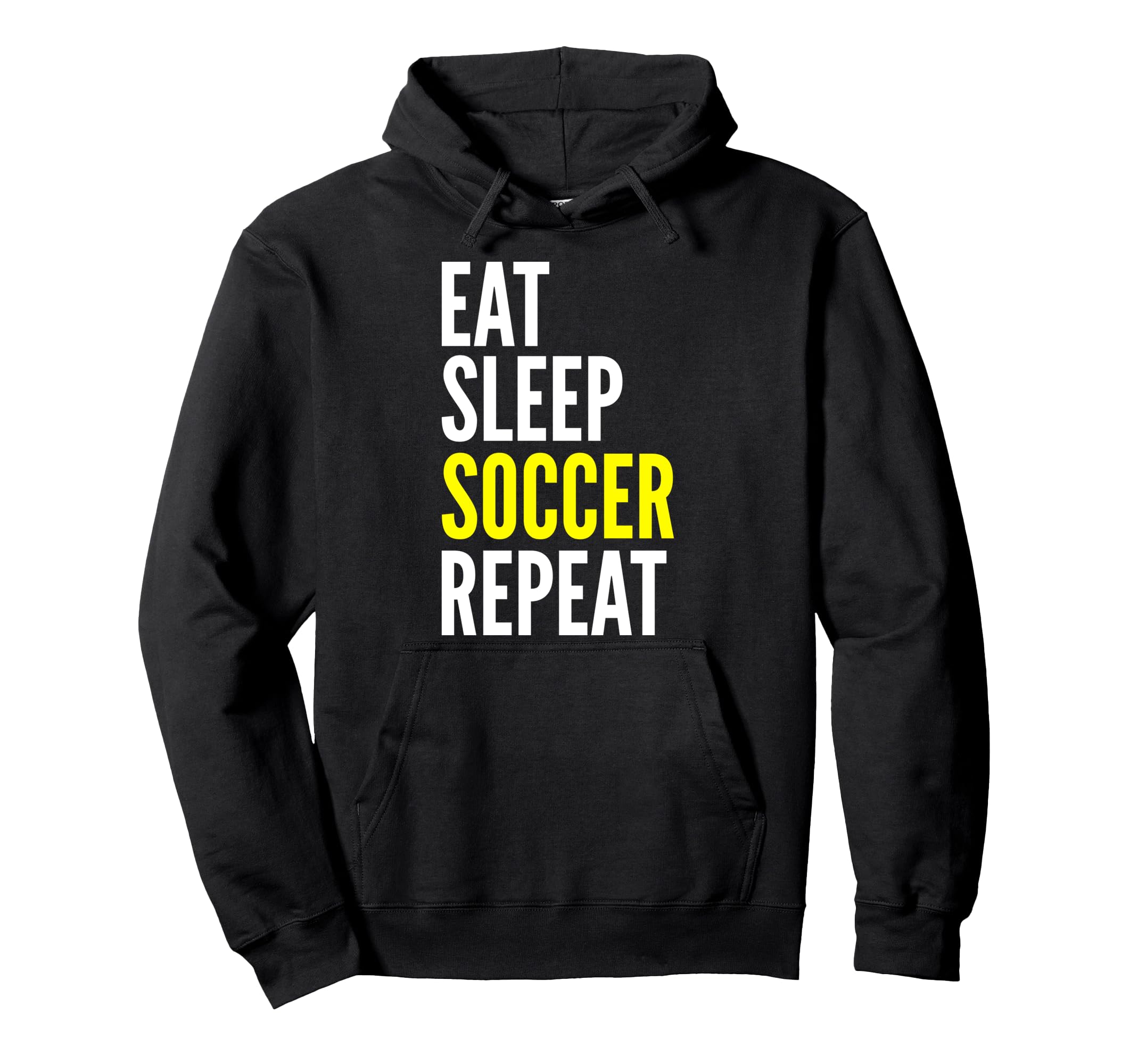 Soccer Player Funny Eat Sleep Soccer Hoodie - Aesthetic Graphic Men Women - T-Shirt, Sweatshirt, Hoodie