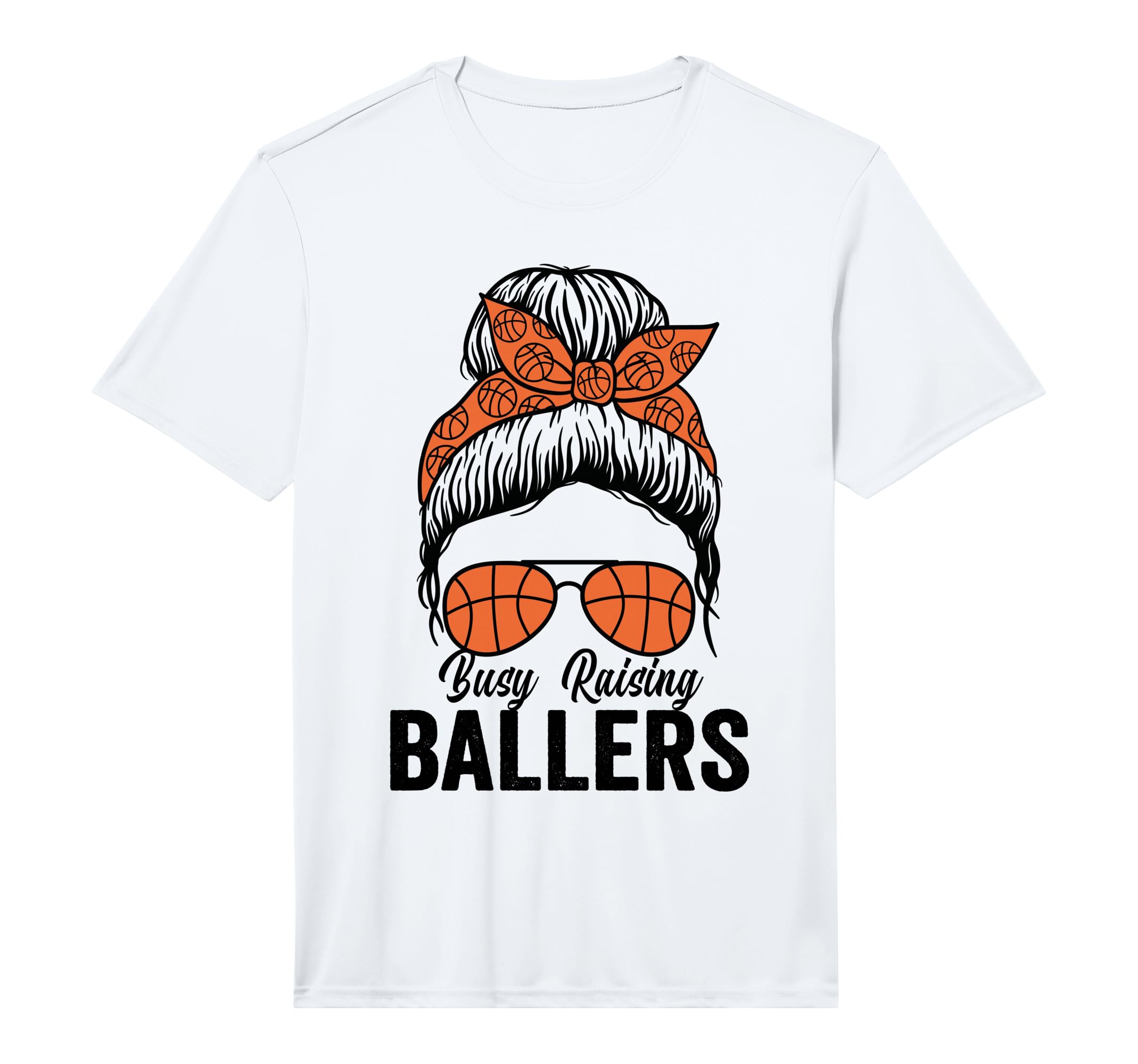 Mens Busy Raising Ballers Basketball T-Shirt - Streetwear Style Unisex - T-Shirt, Sweatshirt, Hoodie