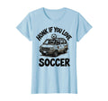 Honk If You Love Soccer Fun Soccer Mom T-Shirt - Trendy Graphic Unisex - T-Shirt, Sweatshirt, Hoodie