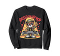 Camouflage Rapper Teddy Bear Sweatshirt - Casual Everyday Wear for Adults - T-Shirt, Sweatshirt, Hoodie