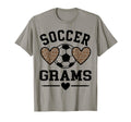 Funny Soccer Leopard Grams Soccer T-Shirt - Novelty Apparel Men Women - T-Shirt, Sweatshirt, Hoodie