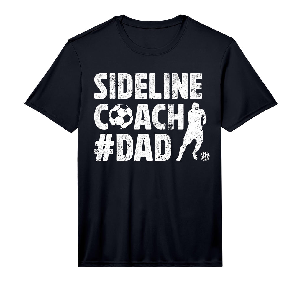 Mens Sideline Coach Soccer Dad Soccer T-Shirt - Graphic Print Unisex - T-Shirt, Sweatshirt, Hoodie