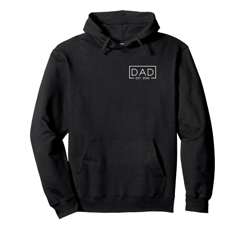 Dad Est 2026 Logo Father 2026 Loading New Hoodie - Graphic Print Unisex - T-Shirt, Sweatshirt, Hoodie