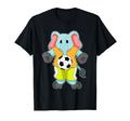 Elephant Soccer Player Soccer Sports T-Shirt - Novelty Apparel Unisex - T-Shirt, Sweatshirt, Hoodie