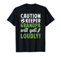 Soccer Keeper Grandpa Will Yell Soccer T-Shirt - Trendy Graphic for Adults - T-Shirt, Sweatshirt, Hoodie