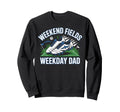 Soccer Player Soccer Dad Kick Sport Sweatshirt - Aesthetic Graphic Unisex - T-Shirt, Sweatshirt, Hoodie
