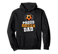 Soccer Dad Fathers Day Hoodie - Minimalist Print Unisex - T-Shirt, Sweatshirt, Hoodie