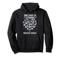 100 Days School Soccer Heart Love Hoodie - Casual Everyday Wear for Adults - T-Shirt, Sweatshirt, Hoodie