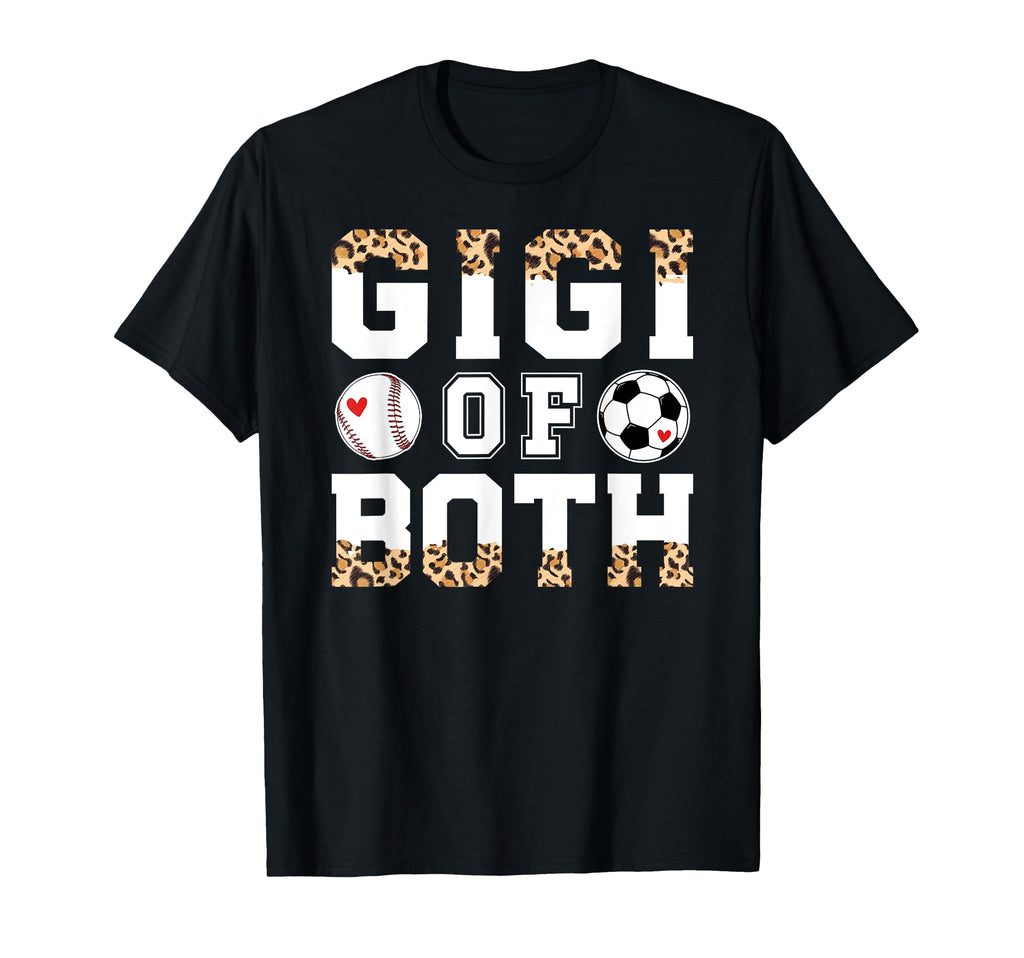Gigi Both Leopard Baseball Soccer T-Shirt - Aesthetic Graphic Men Women - T-Shirt, Sweatshirt, Hoodie