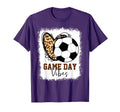 Bleached Soccer Game Day Vibes Soccer T-Shirt - Streetwear Style Men Women - T-Shirt, Sweatshirt, Hoodie