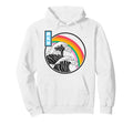 Great Wave Off Kanagawa Rainbow Hoodie - Casual Everyday Wear for Adults - T-Shirt, Sweatshirt, Hoodie