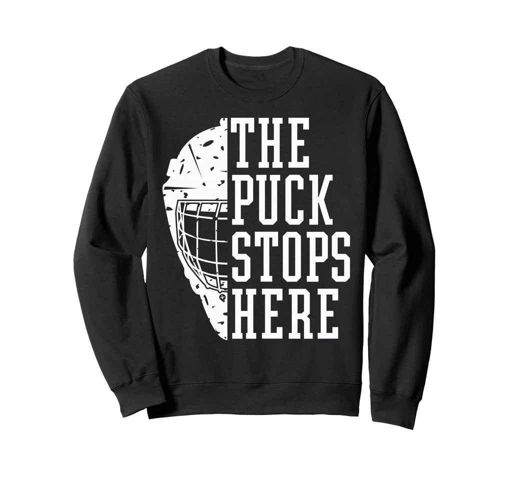 Hockey Goalkeeper Mask Player Outfit Sweatshirt - Unique Graphic Men Women - T-Shirt, Sweatshirt, Hoodie