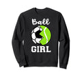 Ball Funny Soccer Tennis Player Sweatshirt - Minimalist Print for Adults - T-Shirt, Sweatshirt, Hoodie