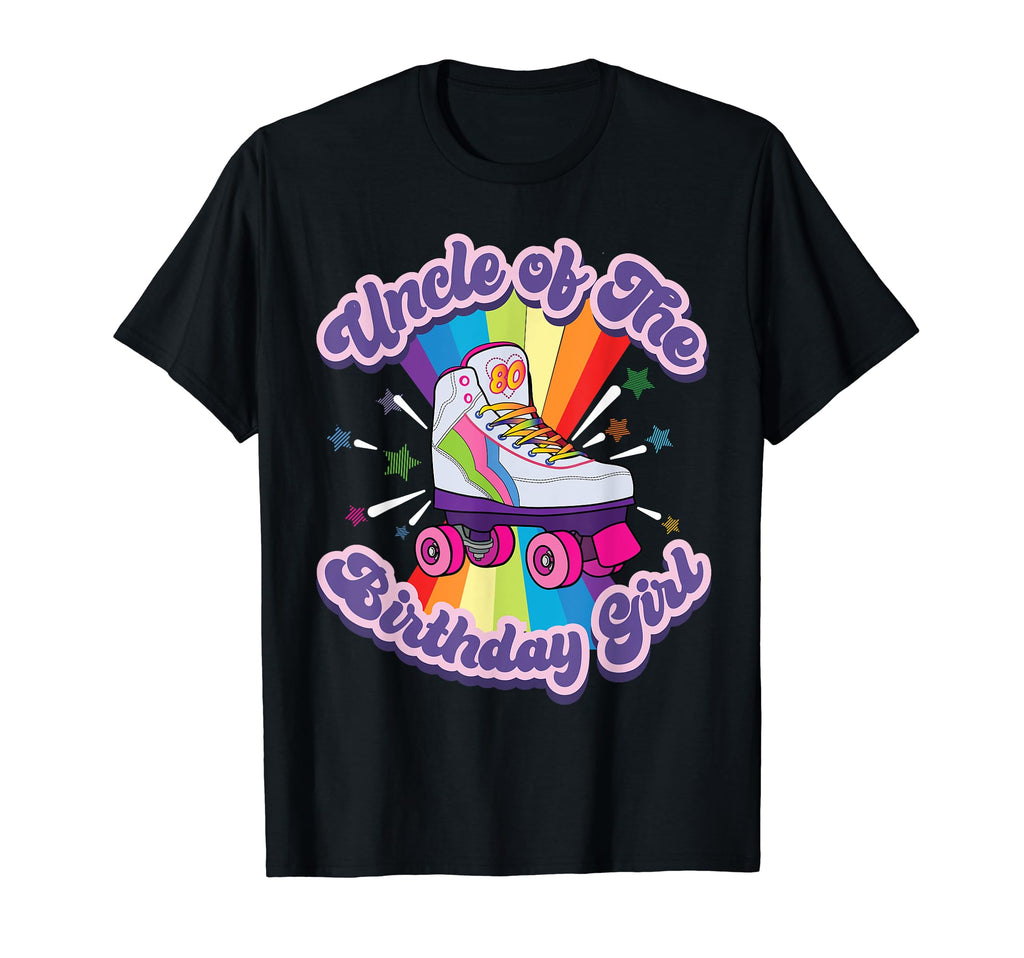 Uncle Birthday Funny Roller Skate Gift T-Shirt - Unique Graphic for Adults - T-Shirt, Sweatshirt, Hoodie
