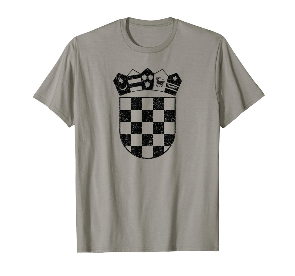 Croatia Coat Arms Croation Flag T-Shirt - Casual Everyday Wear Unisex - T-Shirt, Sweatshirt, Hoodie