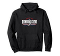 Running Crew Run Club Team Spirit Hoodie - Aesthetic Graphic for Adults - T-Shirt, Sweatshirt, Hoodie